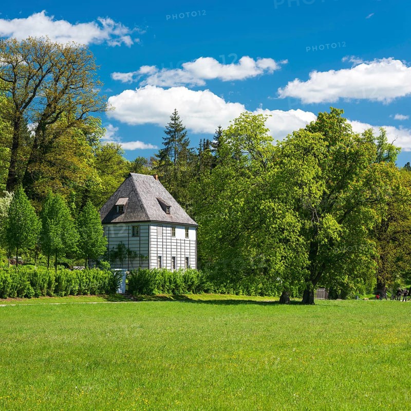 Goethe's garden house in the Park an der Ilm