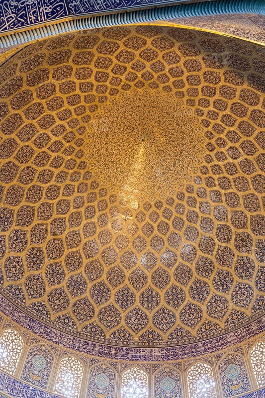 The dome of Sheikh Lotfollah mosque