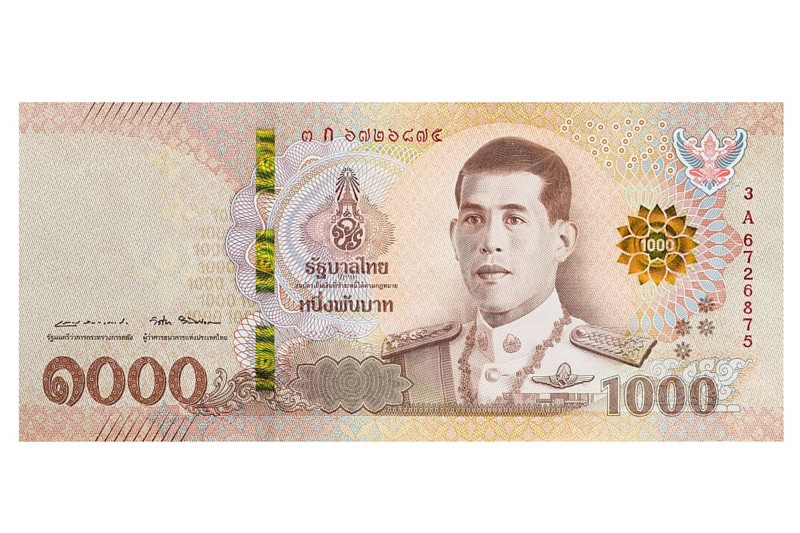 One thousand thai Baht