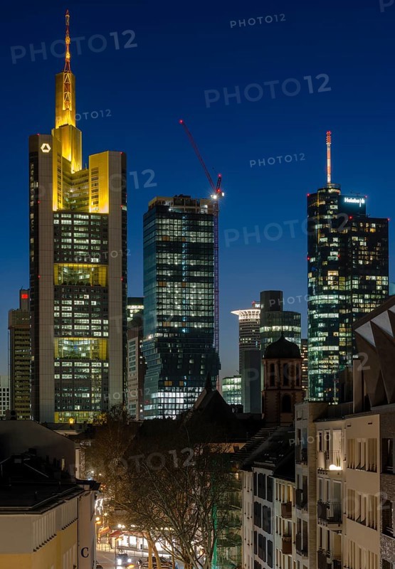 Skyline at dusk