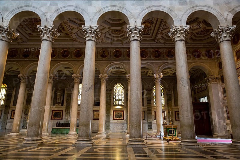 Interior view