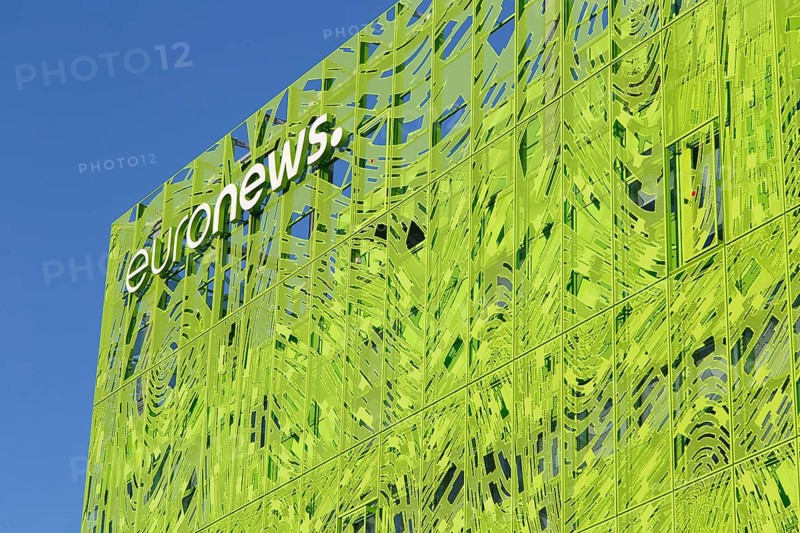 Euronews TV channel building, Lyon