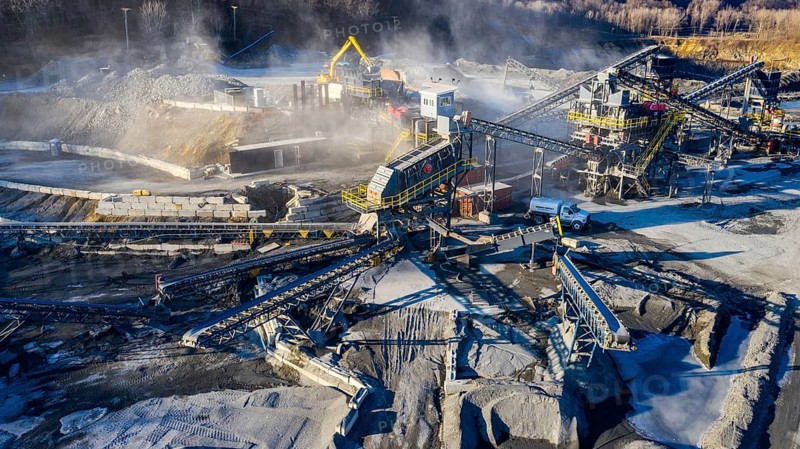 Gravel plant