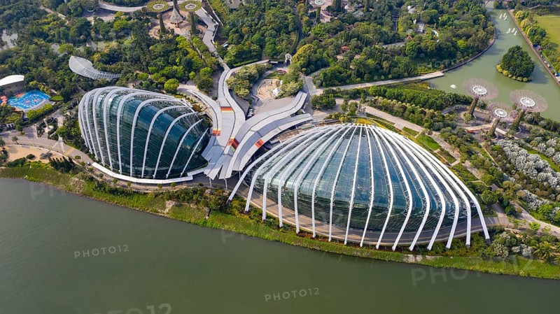 Flower Dome and Cloud Forest