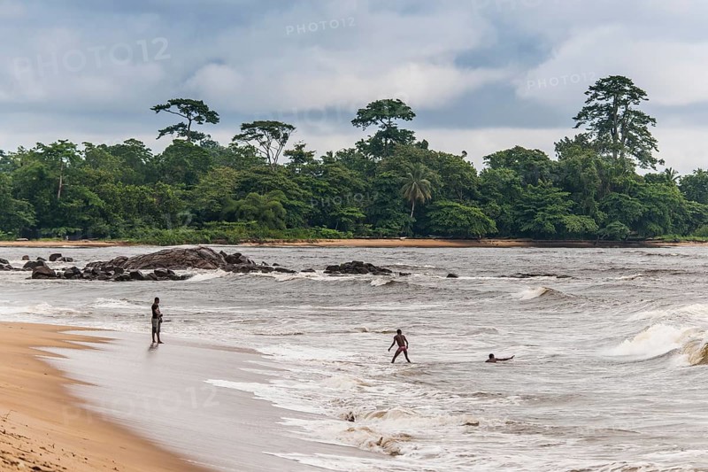 Beach scene