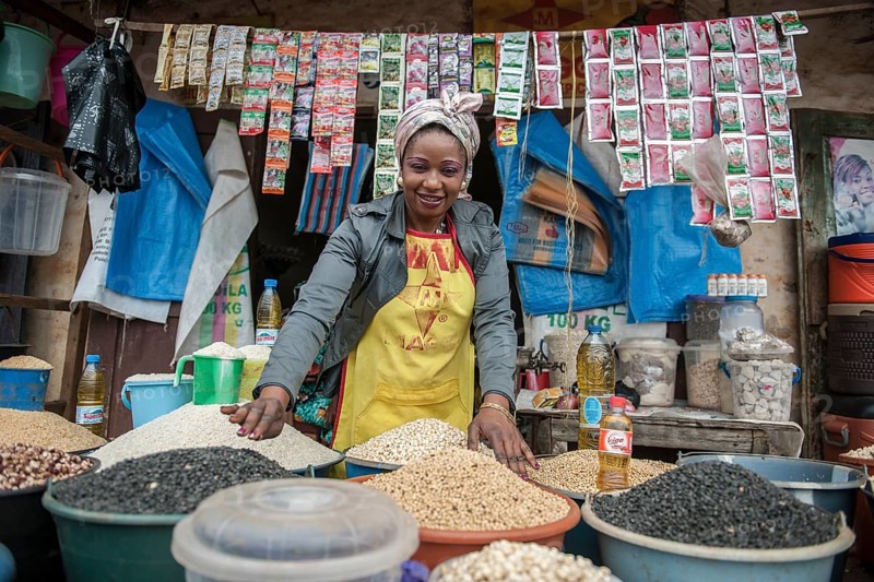 Saleswoman