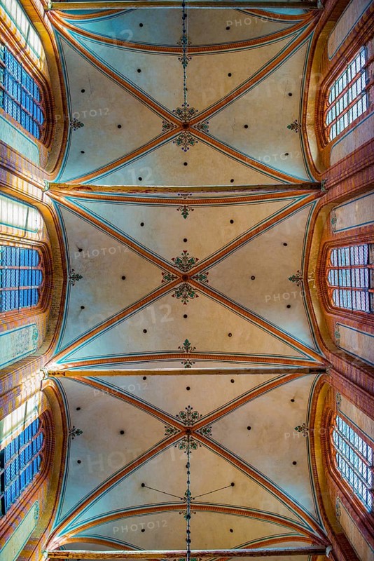 Ceiling vault of the church St. Nikolai
