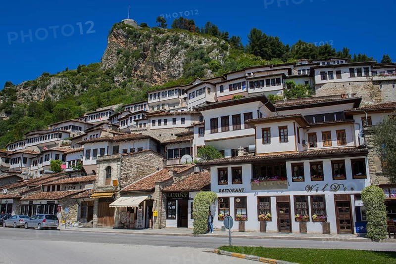 Historical houses in Mangalem