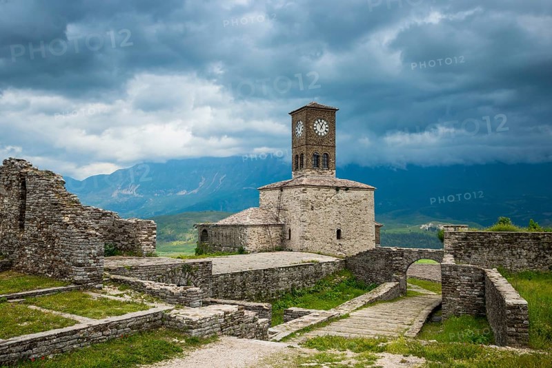 Bell tower in the castle complex