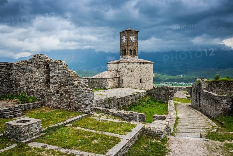 Bell tower in the castle complex