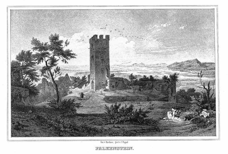 Ruin Falkenstein in the Inn valley