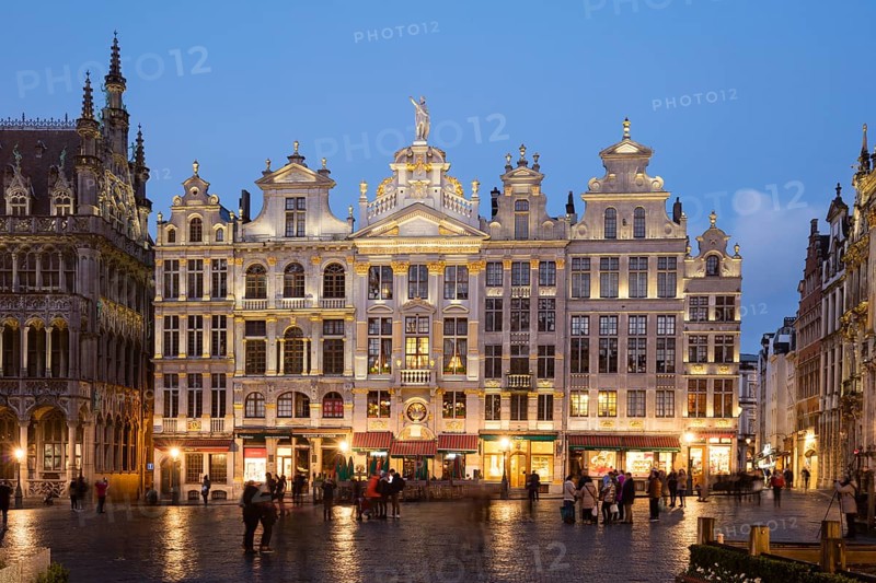 Guild houses on Grand Place
