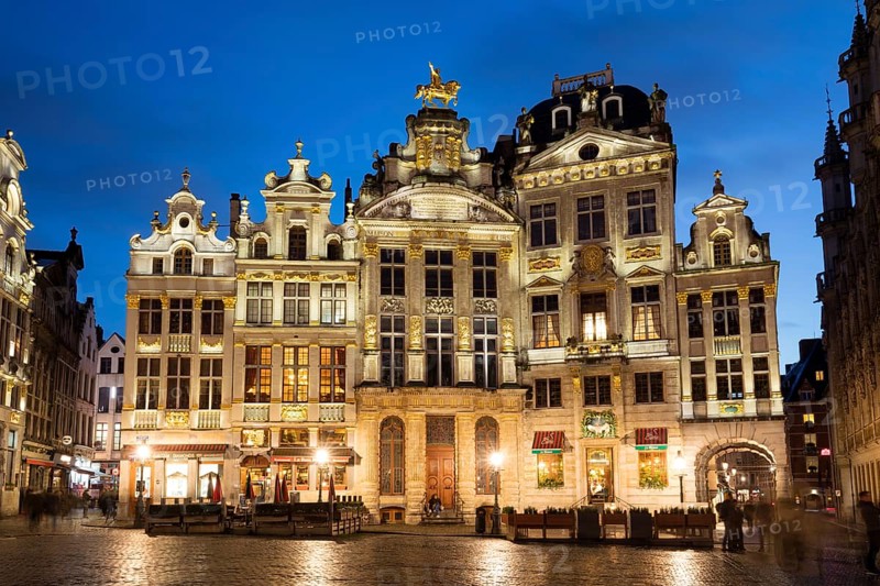 Guild houses on Grand Place