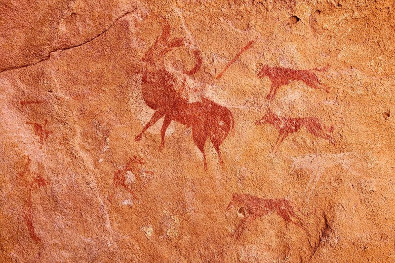 Neolithic rockart