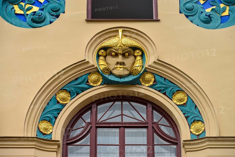 Art Nouveau facade