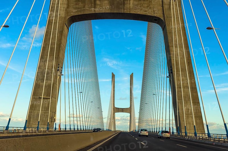 Ponte Vasco da Gama over the Tagus river