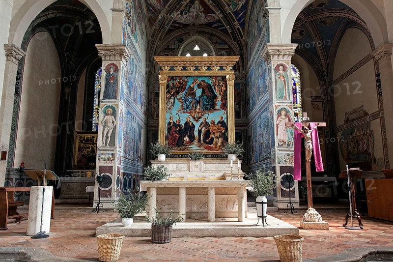 Altar in Augustinian monastery