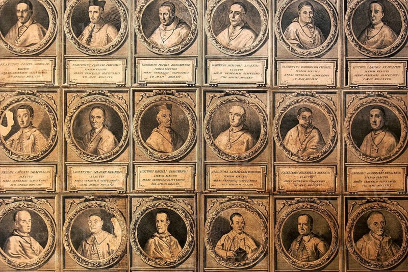 Drawings of abbots