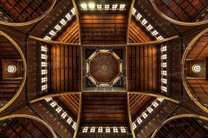 Interior view dome