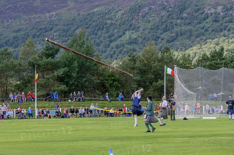 Tossing the caber