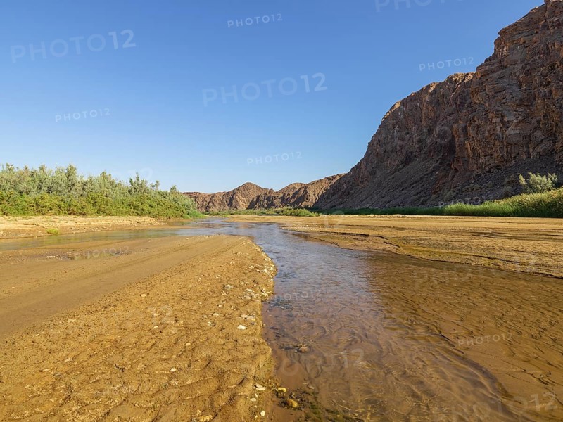 Water in Puros Canyon
