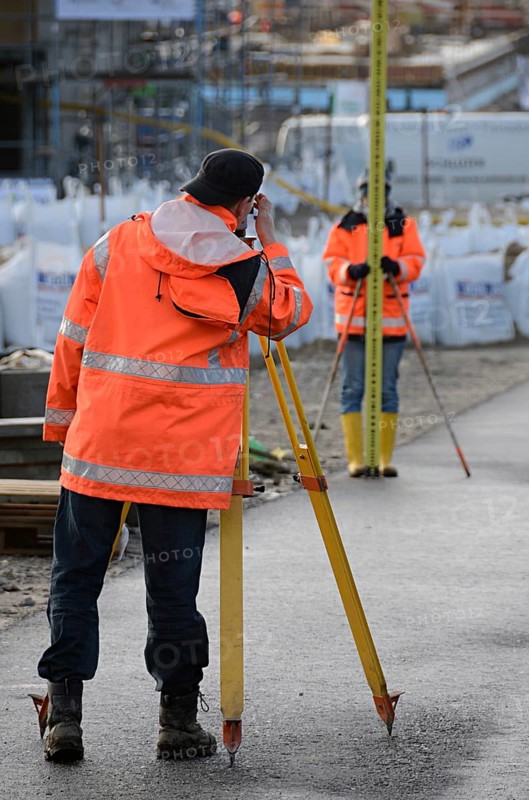 Surveying work