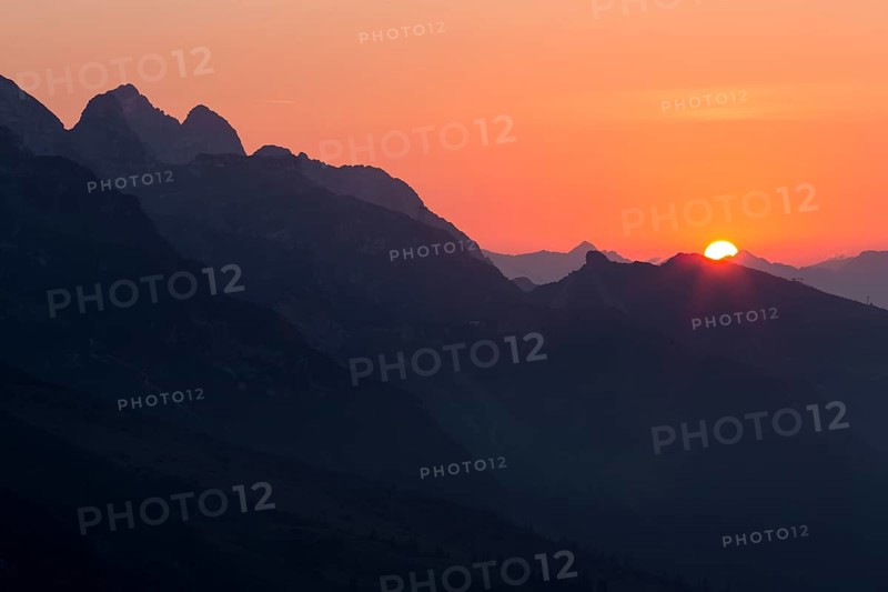 Sunset at Zugspitze