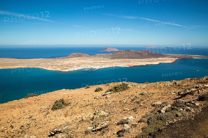 Graciosa Island and El Rio channel