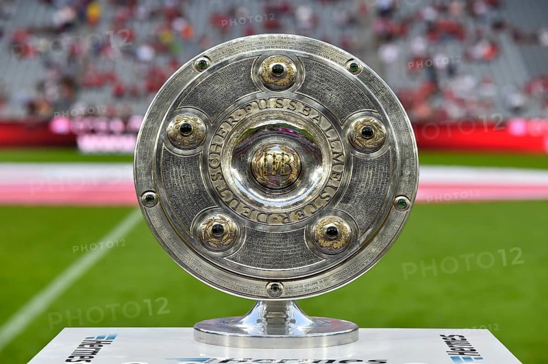 Championship trophy of the first Bundesliga