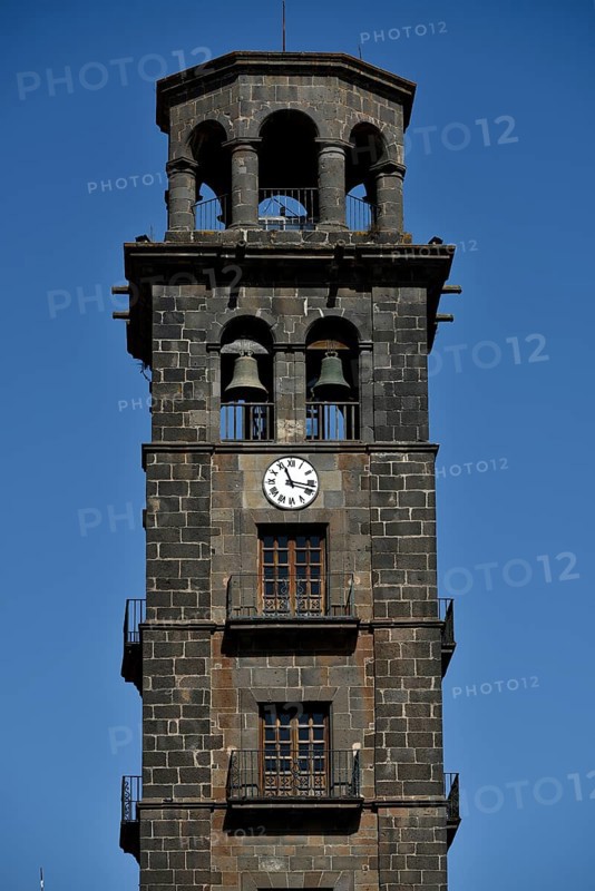 Belltower of the church Iglesia de Nuestra Senora de la Concepcion