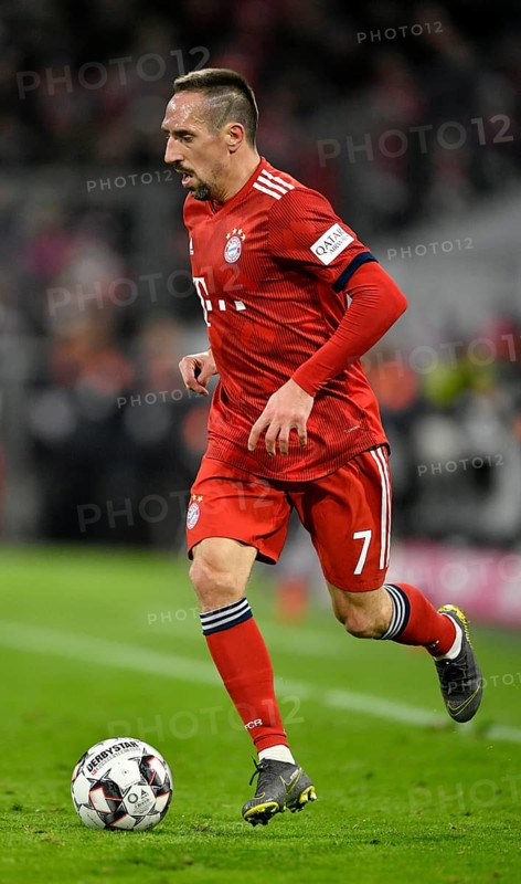 Franck Ribery FC Bayern Munich on the ball