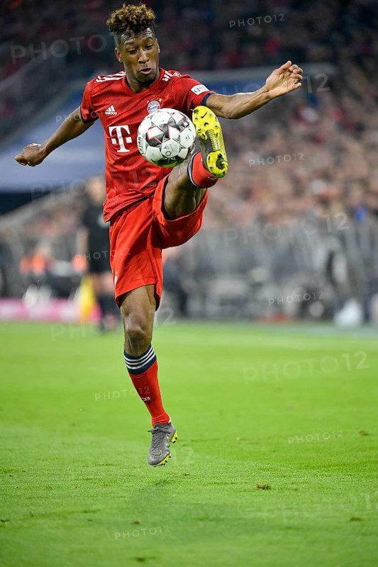 Kingsley Coman on the ball
