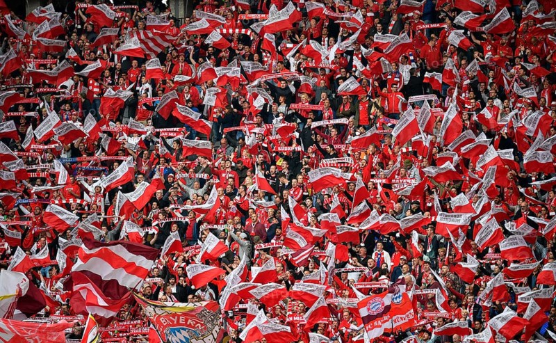 Fan Block FC Bayern Munich