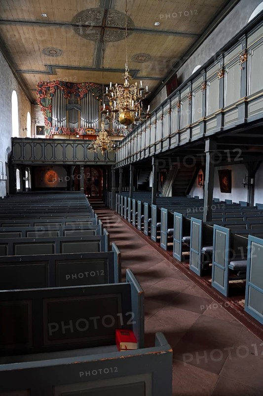 Interior of the St. Severin Church