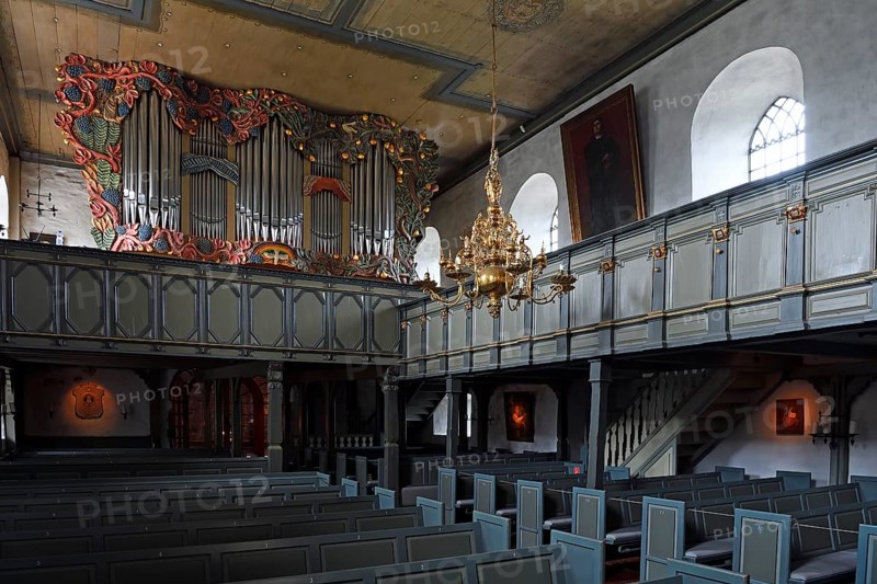 Interior of the St. Severin Church