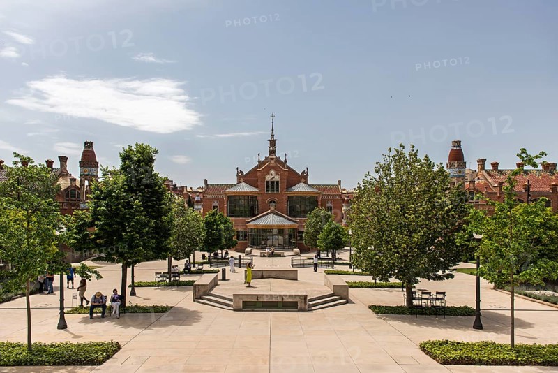 Historical hospital complex of the Hospital de la Santa Creu i Sant Pau