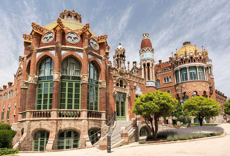 Historical hospital complex of the Hospital de la Santa Creu i Sant Pau
