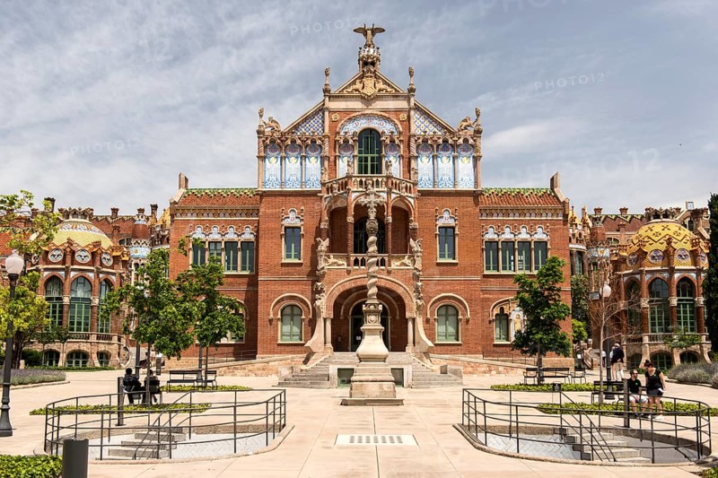 Historical hospital complex of the Hospital de la Santa Creu i Sant Pau