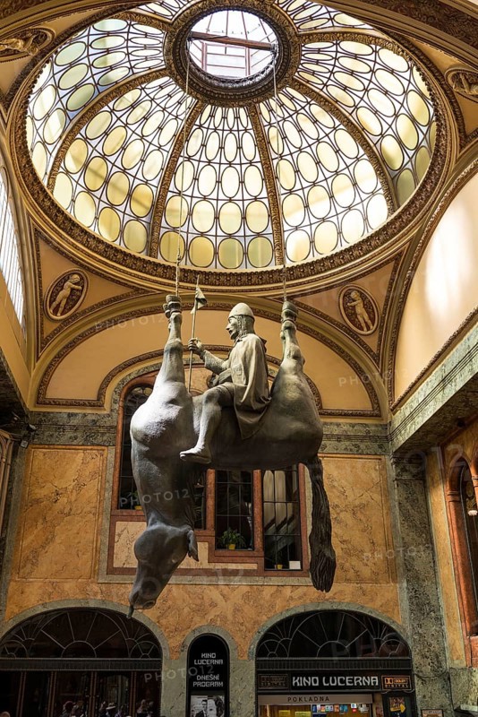 Saint Wenceslas on a dead horse