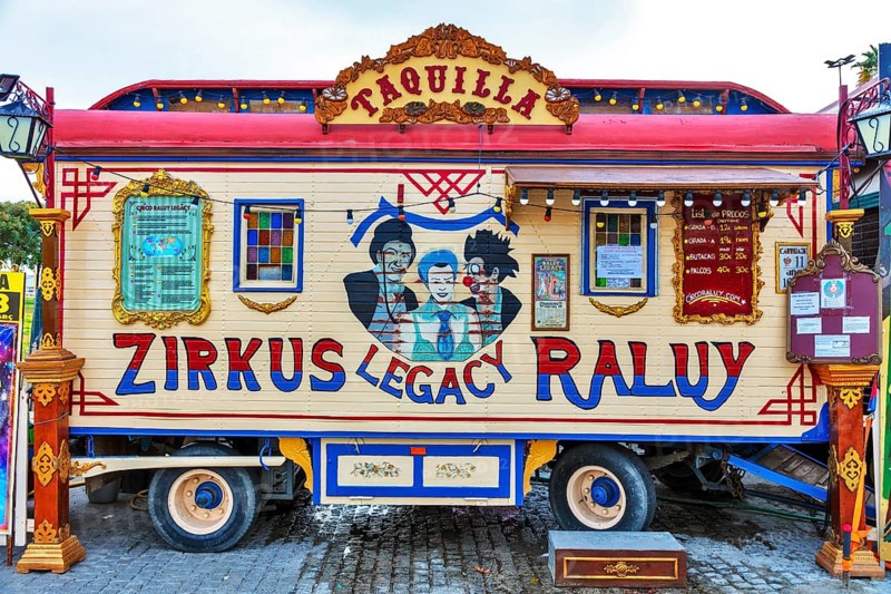 Antique Circus Car