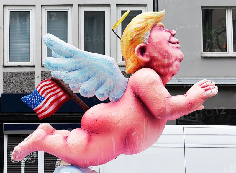 Donald Trump as guardian angel