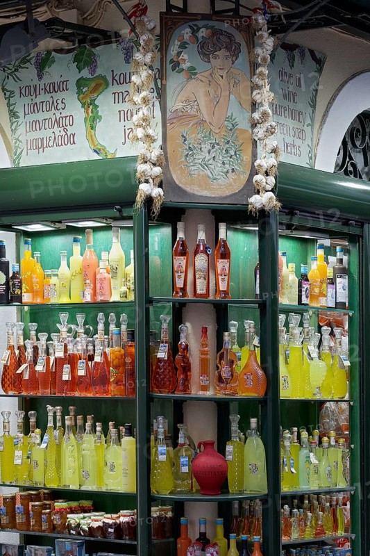 Souvenir shop with specialities
