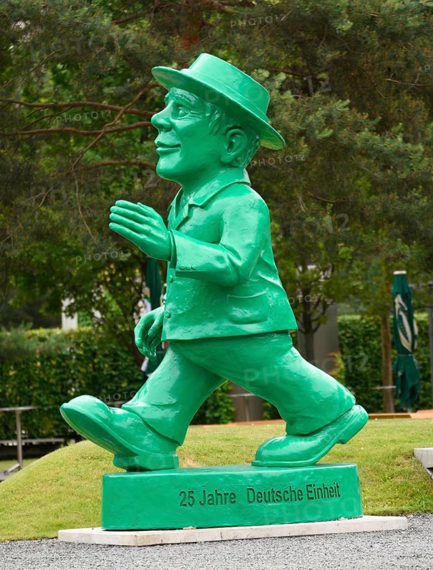 Ampelmann Statue by Ottmar Horl for the 25th anniversary of the German reunification