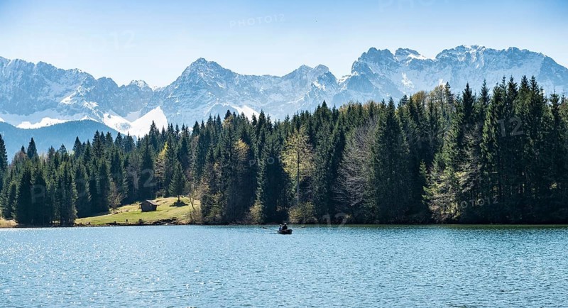 Rowboat on the Geroldsee
