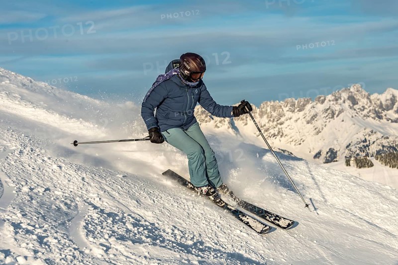 Female skier