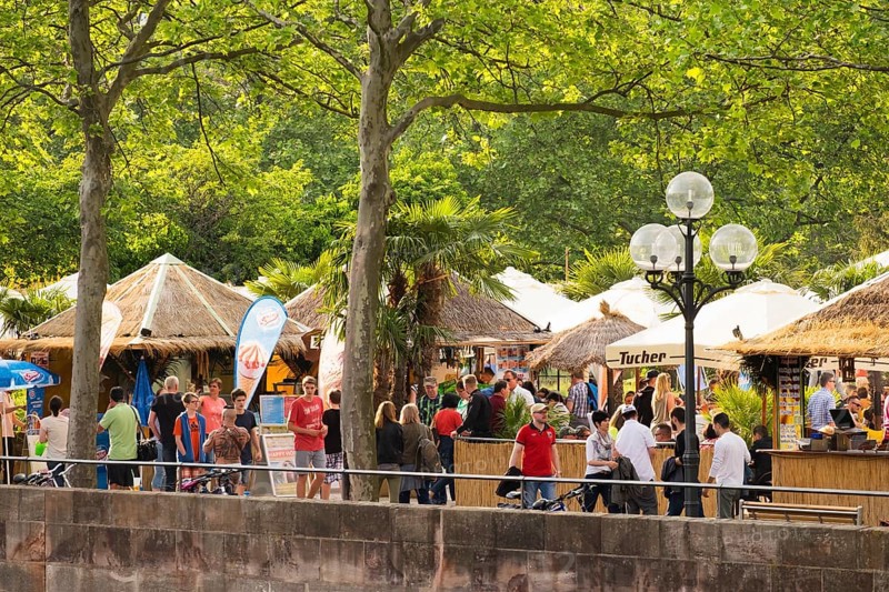 Nuremberg city beach