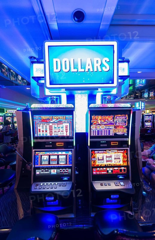 Slot machines at casino