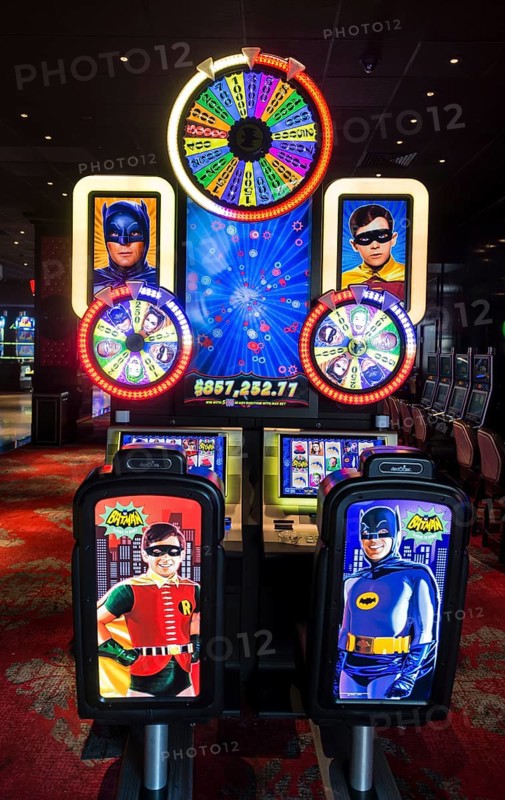 Slot machines at casino