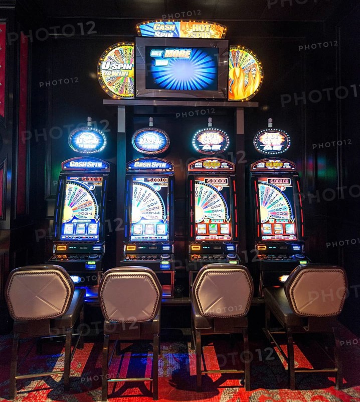 Slot machines at casino