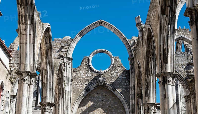 Destroyed church